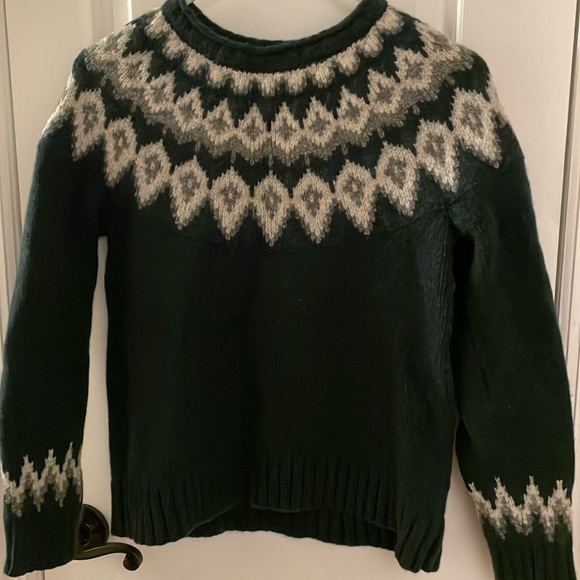L.L. Bean Sweaters - LL Bean Fairaisle lambswool sweater